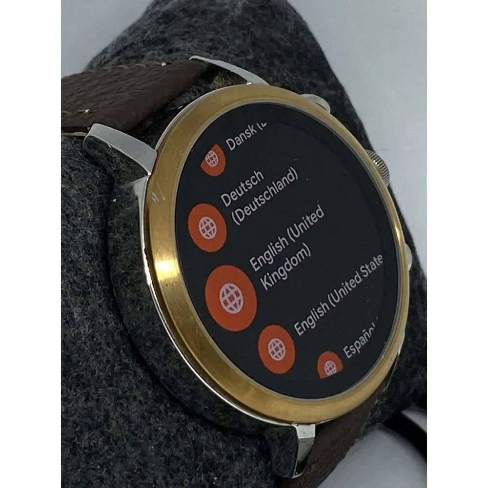 Fossil Gen 4 Authentic Digital Dial Smart Watch Custom Band FTW6016 CR129